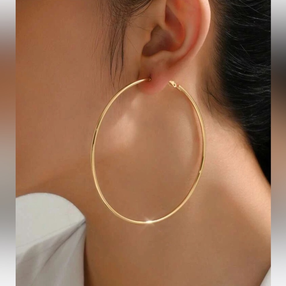 Gold Hoop Earrings